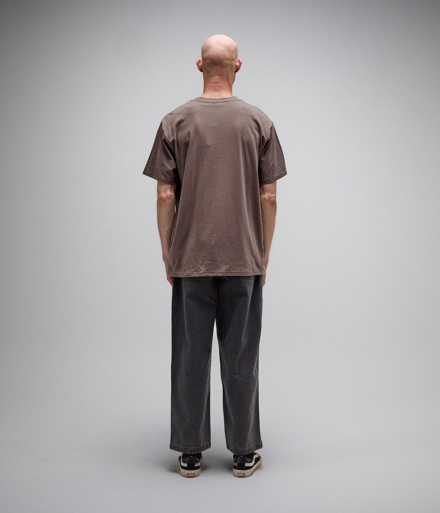 FORMER Legacy Overdye T-shirt in WASHED BROWN - Origin Collection