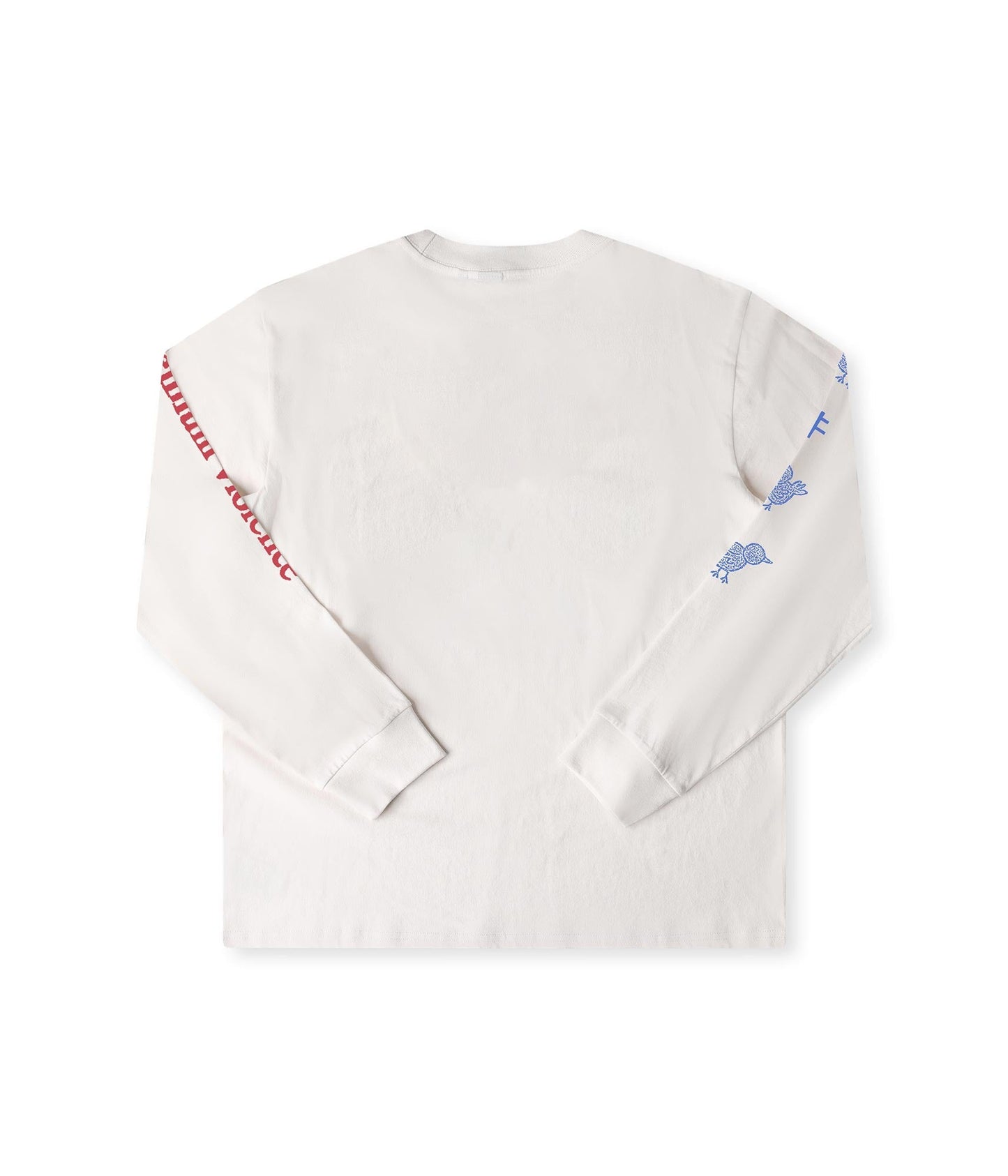 FORMER PV Long Sleeve T-shirt in BONE - Destroyed By Dane Collection
