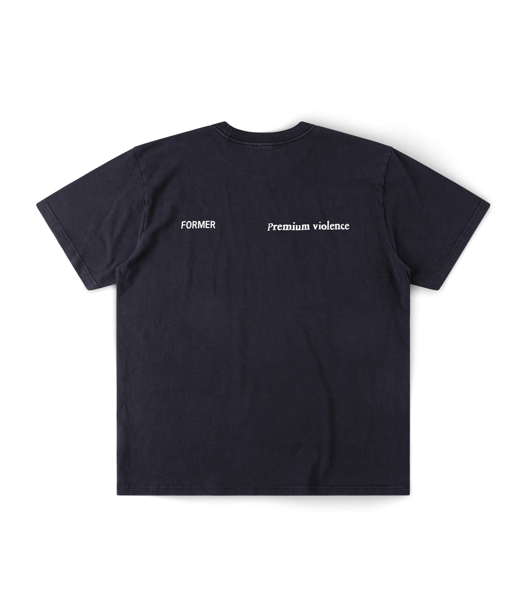 FORMER All Over Crux Scam T-shirt in MERCH BLACK - Destroyed By Dane Collection
