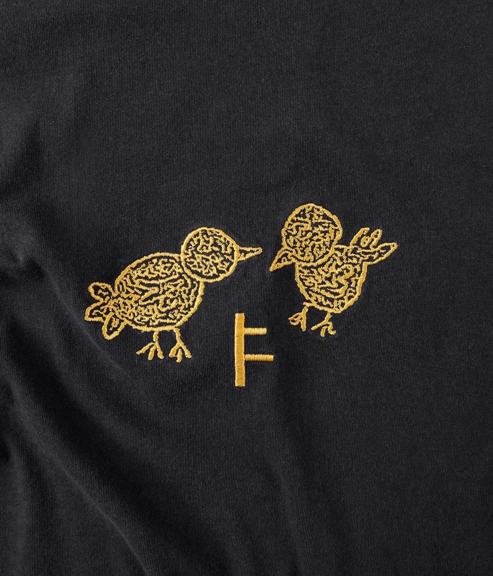 FORMER Flight T-shirt in MERCH BLACK - Destroyed By Dane Collection