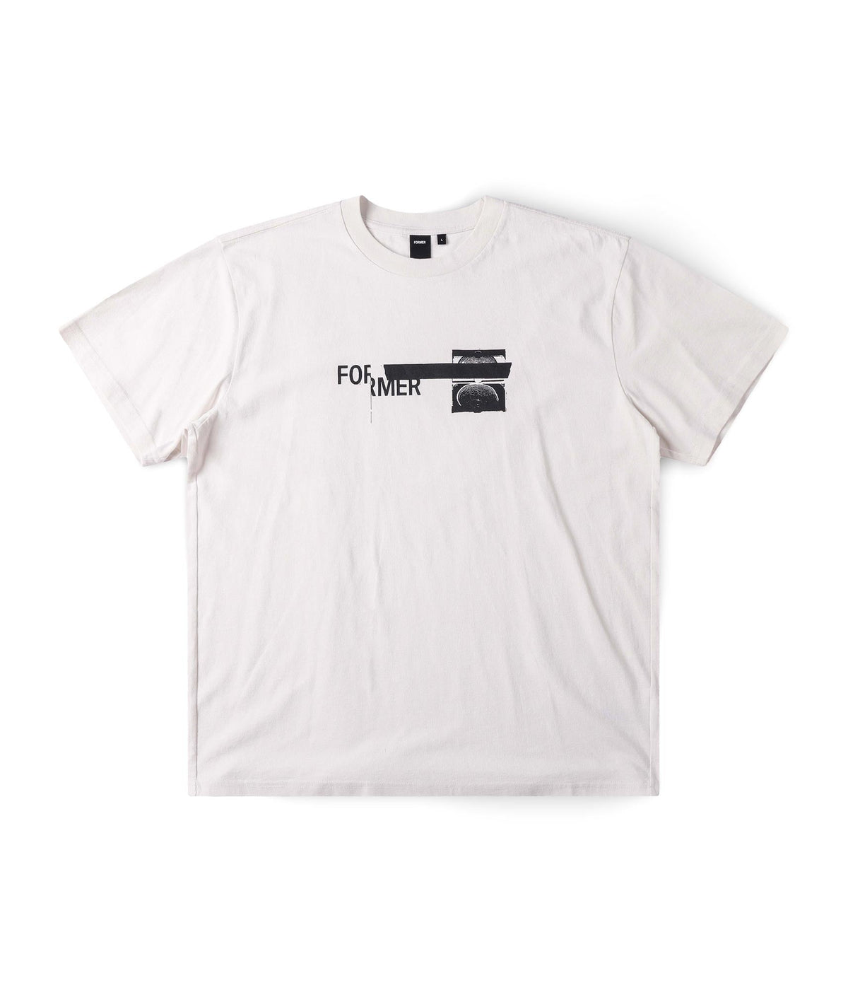 TAPE CRUX T-SHIRT // BONE