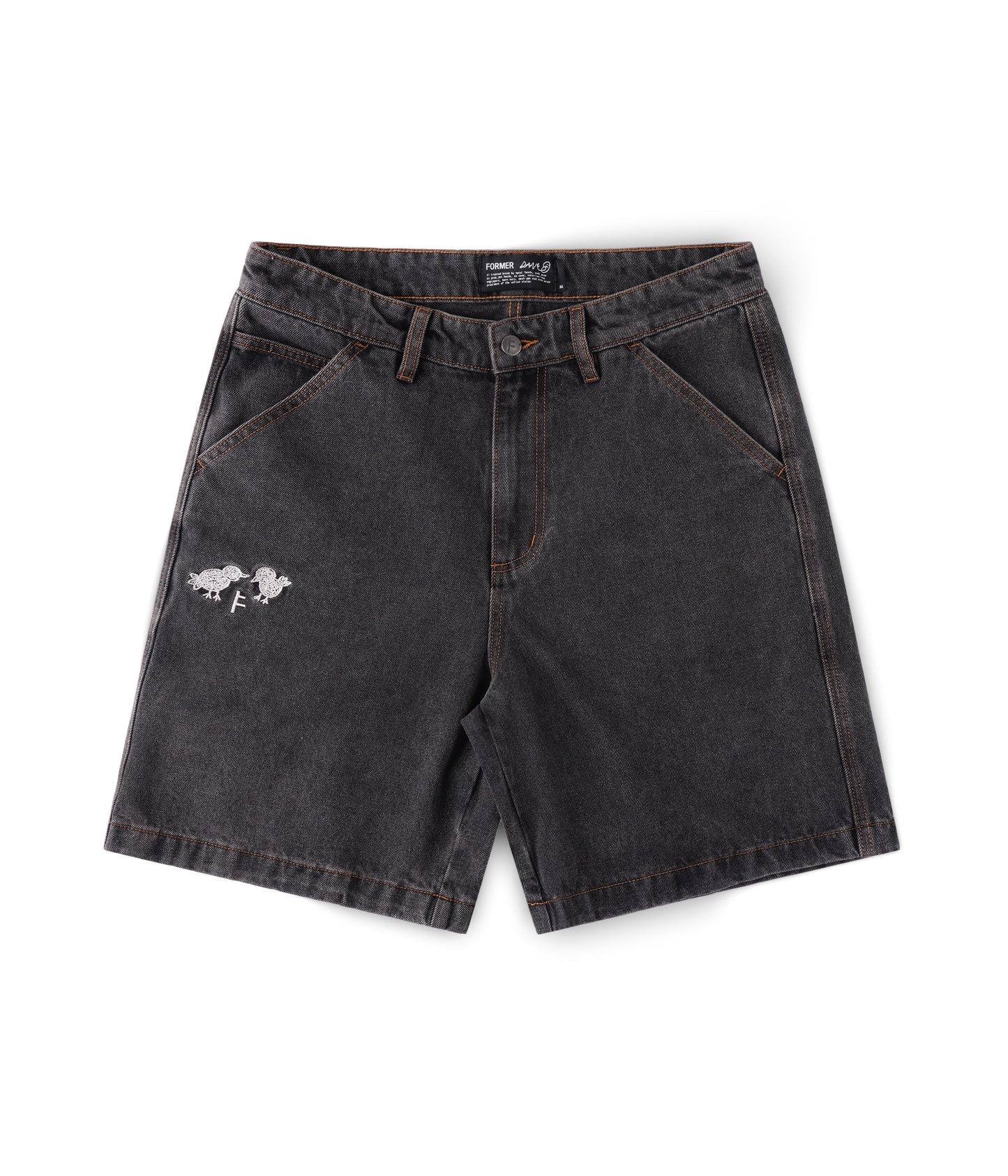 DxD REYNOLDS 21" DENIM WALKSHORT // WASHED BLACK
