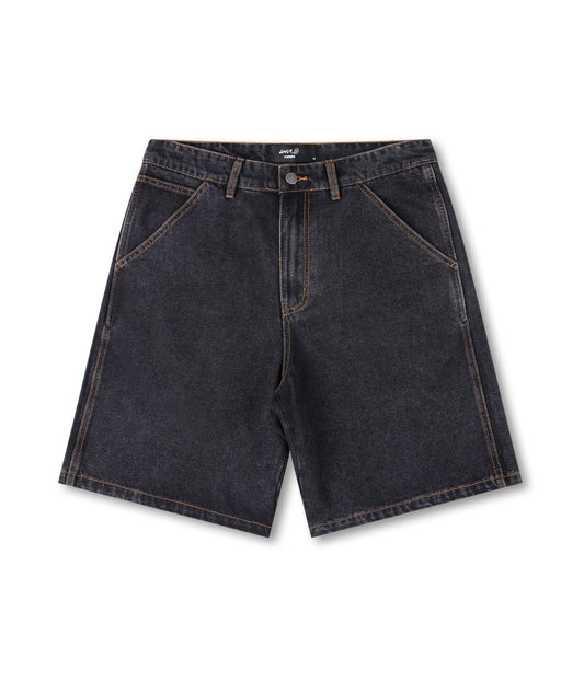 REYNOLDS 21" DENIM WALKSHORT // WASHED BLACK