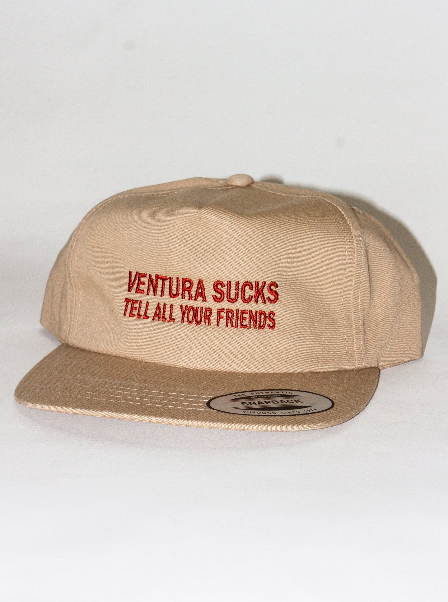 Ventura Sucks Hat khaki