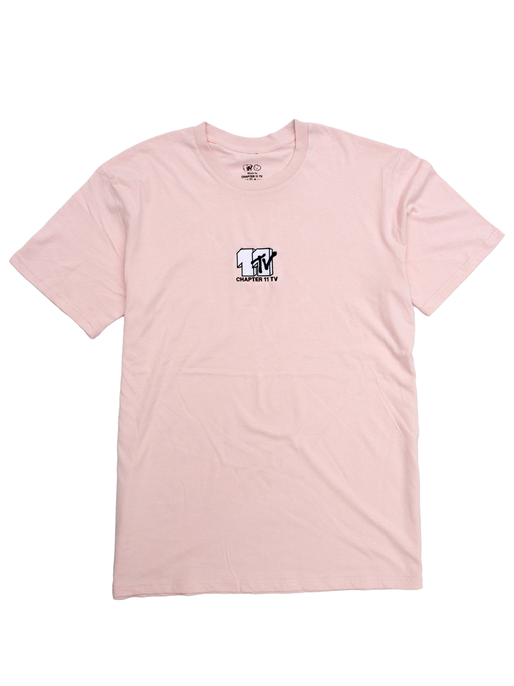 Classic Embroidered tee Pink