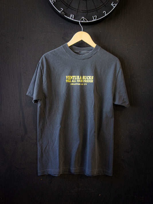 VENTURA SUCKS TEE CHARCOAL